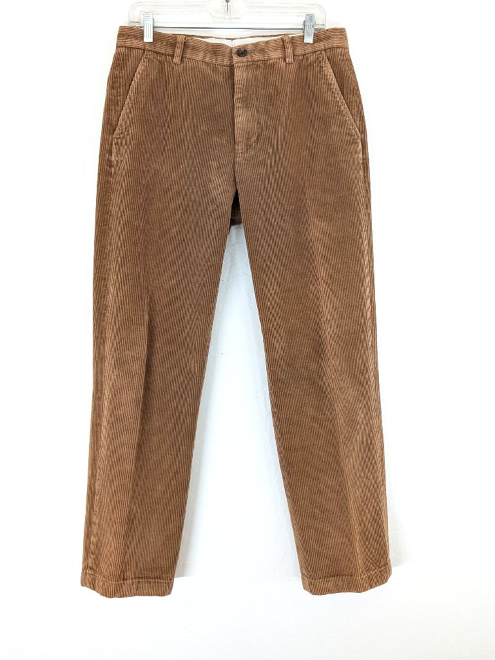 BROOKS BROTHERS Pants Men's 33x32 (33x29) Brown Clark Corduroy Preppy Old Money